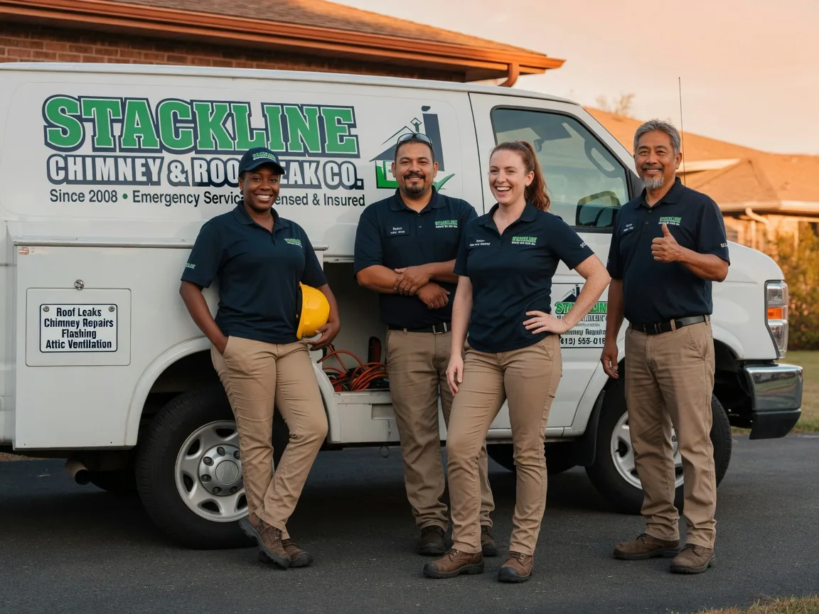Chimney flashing repair company in Mcadenville, NC